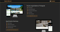 Desktop Screenshot of darkomitrovic.com